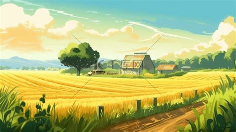 矢量卡通手绘农业耕种背景素材背景图片素材免费下载_熊猫办公