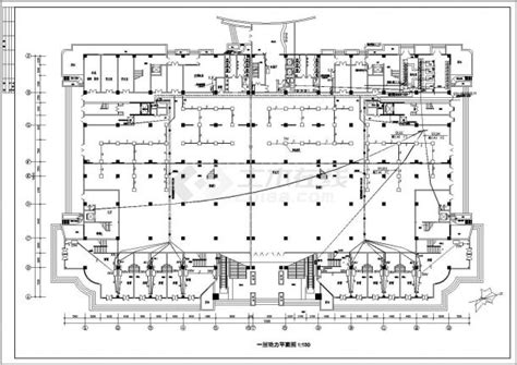 五星级酒店电气设计方案全套CAD图纸_酒店_土木在线