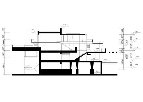 某三层流水别墅建筑方案图（含Sketchup文件）_别墅建筑_土木在线