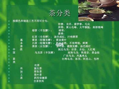 茶的名字 中国著名茶叶的名称列表_知秀网