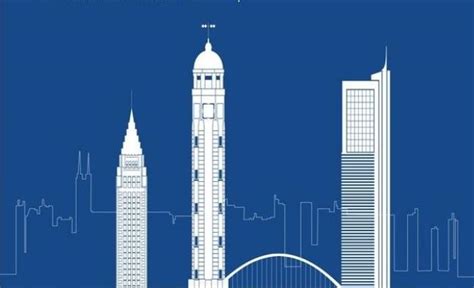 天津智能城市建筑线描设计图__图片素材_其他_设计图库_昵图网nipic.com
