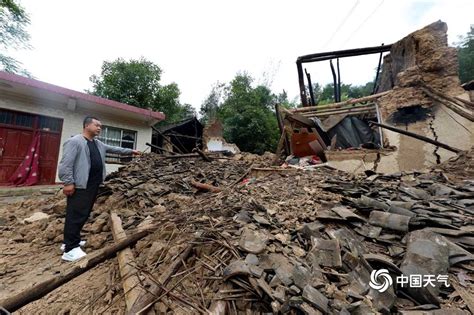 甘肃成县8月累计降水量破建站来同期极值 村庄满目疮痍-天气图集-中国天气网