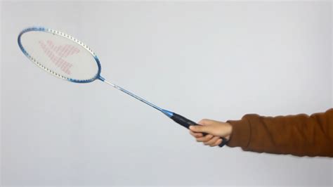 羽毛球正确的握拍方法-百度经验