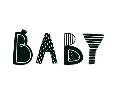 baby字体ps艺术字体-baby字体ps字体设计效果-千库网