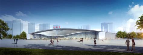 天津：京滨城际铁路北辰站加紧建设-人民图片网