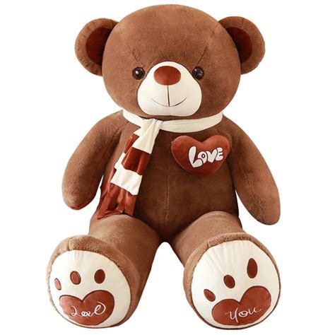 美国大熊毛绒玩具 2.6米大熊 超大号 泰迪熊 陈乔恩同款-阿里巴巴