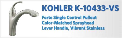 KOHLER K-10433-VS Forte Review - Kitchen Faucet Reviews Pro