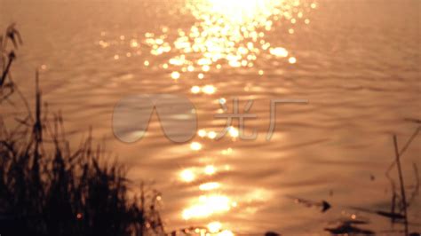夕阳海水湖面黄昏波光粼粼,海洋海岛,自然风景,摄影素材,汇图网www.huitu.com