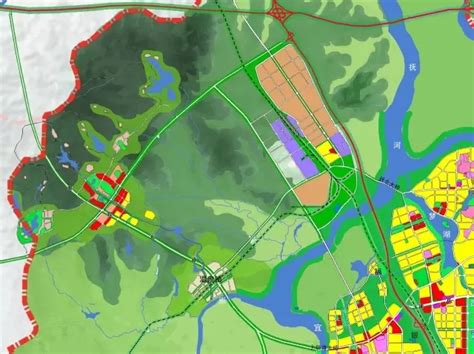 解读抚州新城市规划图，开启跨抚河“一河两岸”_房产资讯-抚州房天下