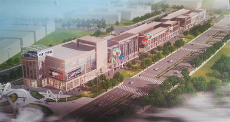 乌兰浩特物流园区汽贸城项目 - - 项目业绩 - 天津大容幕墙装饰工程有限公司