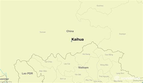 Where is Kaihua, China? / Kaihua, Yunnan Map - WorldAtlas.com