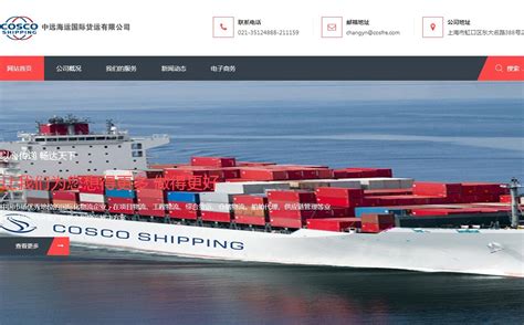 中远海运国际货运有限公司_网站导航_极趣网