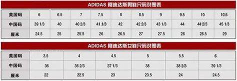 adidas阿迪达斯、NIKE耐克儿童鞋尺码对照表_海淘攻略_折扣快报_返券网