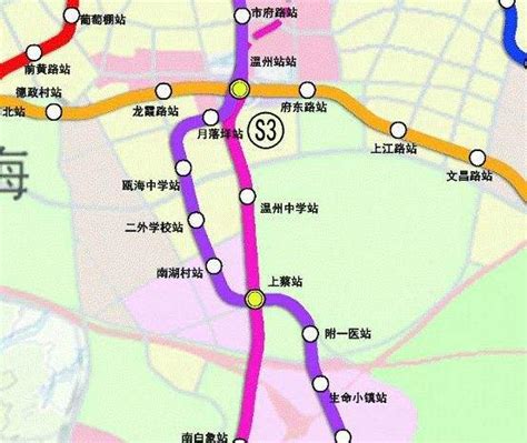 城市轨道M1线计划连接瓯北和市区 市域铁路S3线连接三江和市区-新闻中心-温州网