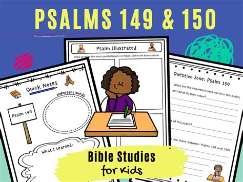 Bible Studies for Kids – Psalms 149 & 150 – Deeper KidMin