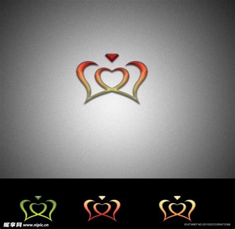 心形 心连心 婚介 logo设计图__VI设计_广告设计_设计图库_昵图网nipic.com