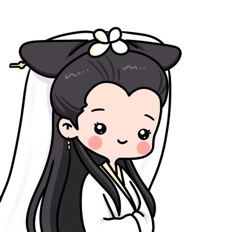 白娘子小青手绘头像图片 白娘子小青手绘头像图片