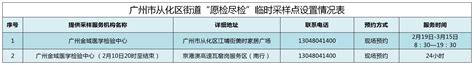 广州天河区最新常态化免费核酸检测点汇总（8月26日）