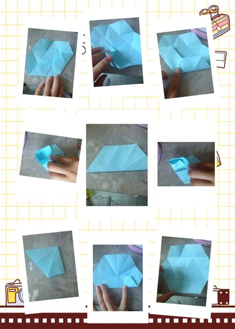 简单小班手工折纸 组合纸花折纸图解教程(2)（怎么用长条纸折纸大全） - 有点网 - 好手艺