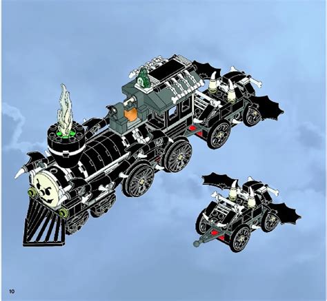 LEGO The Ghost Train Instructions 9467, Monster Fighters