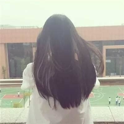 非主流头像背影长发