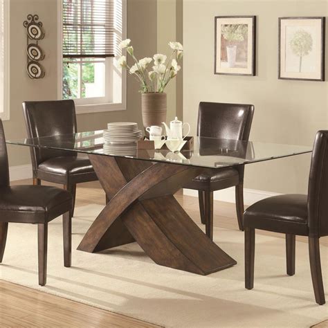 5 Pieces Dining Table and Chairs Set for 4 Persons, Round Solid Wood ...
