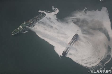 长江口两船碰撞事故：已发现8具遇难者遗体