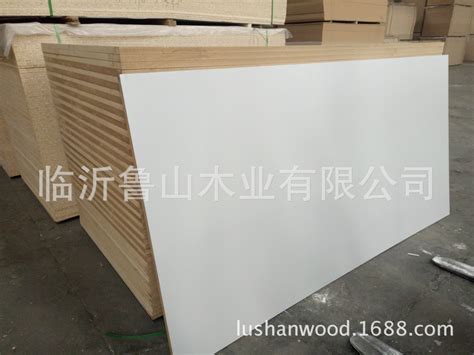 厂家定制 单面白色9mm三聚氰胺贴面密度板加工 室内装饰板材 MDF-阿里巴巴