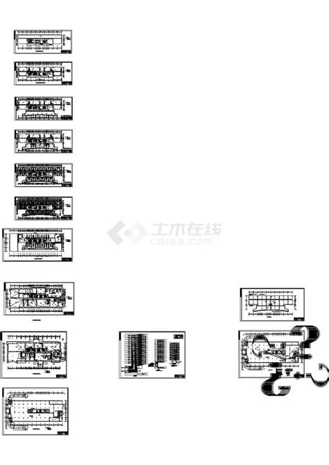 南京栖霞区某17层综合楼综合布线及防雷接地设计CAD施工图_综合布线_土木在线