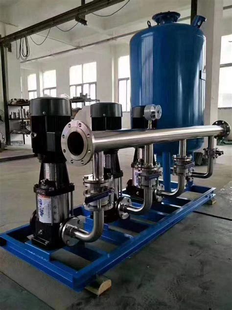 简易变频恒压供水设备 变频泵方案设计 变频水泵订制 户外型变频恒压供水设备