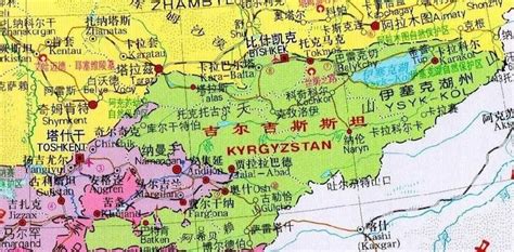 吉尔吉斯斯坦地图中文版高清下载-吉尔吉斯斯坦地图高清版大地图免费版 - 极光下载站