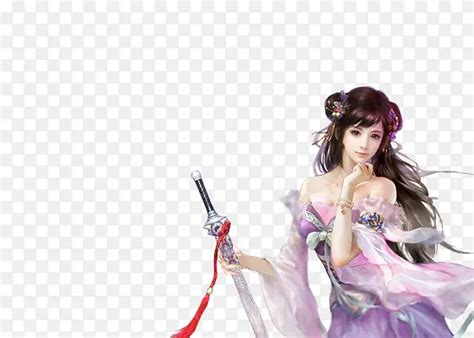 执剑古风图片