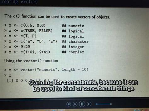 R语言中的函数c()中的c代表什么意思？ - 知乎