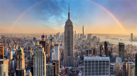 纽约之巅帝国大厦，登顶远眺美国五个州-游记_观赛日
