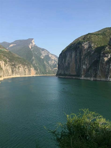 【绝美山水 长江三峡巫峡口风景如画】-长江经济带