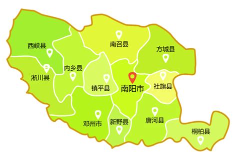 南阳市地图高清版图片