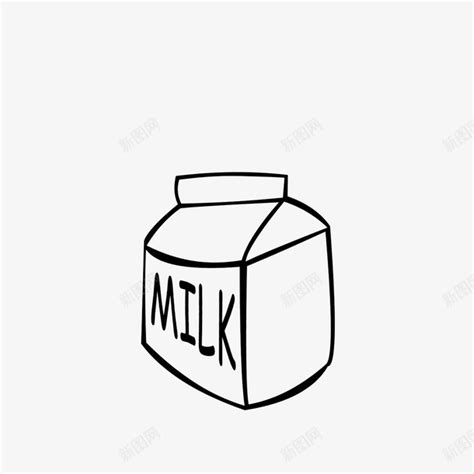 儿童画牛奶盒的画法，简笔画牛奶盒-露西学画画