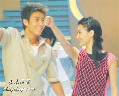 张柏芝和熊黛林合影图片