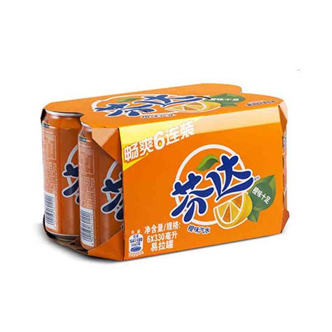 可口可乐芬达橙味汽水高罐碳酸饮料330ml*12罐整箱装正常食品出口-阿里巴巴