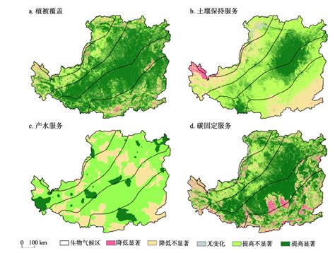 2000—2016年黄土高原不同土地覆盖类型植被NDVI时空变化