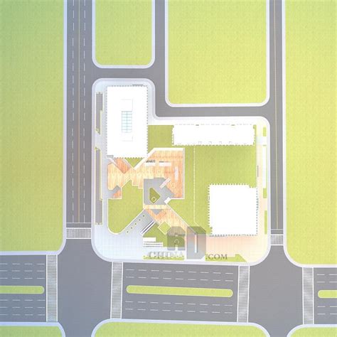 石家庄商业项目3dmax 模型下载-光辉城市