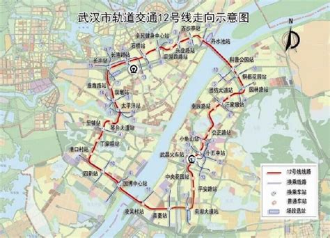 武汉地铁7号线最新线路图及走向图示（最终版）- 武汉本地宝
