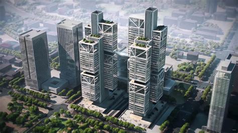 深圳前海新地标设计方案「天空之城」|资讯-元素谷(OSOGOO)