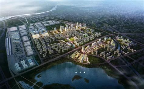 2020广州白云湖数字科技城规划图（道路+绿化+水系）- 广州本地宝
