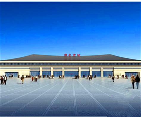 新建的肃州站年底开通运行_建设_火车站_酒泉