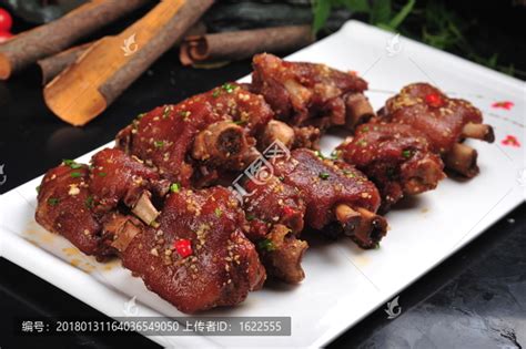 香辣烤猪手,中国菜系,食品餐饮,摄影素材,汇图网www.huitu.com
