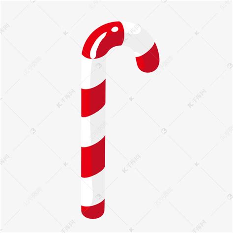 圣诞条纹拐杖糖图标素材图片免费下载-千库网