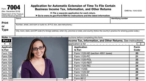 IRS Form 7004 ≡ Fill Out Printable PDF Forms Online