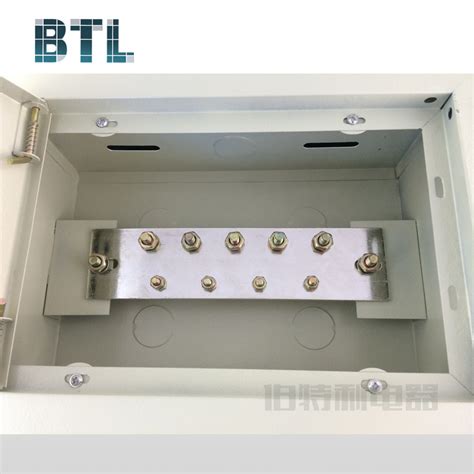 TD28局部等电位联结端子箱LEB 白色加厚0.8厚连接端子箱160*75*50-阿里巴巴