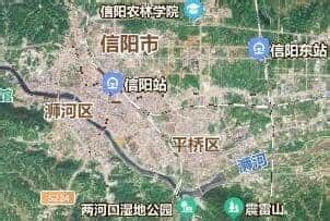 信阳市区地图高清全图,_大山谷图库